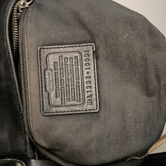 Coach Black Leather Purse - Picture 6 of 8